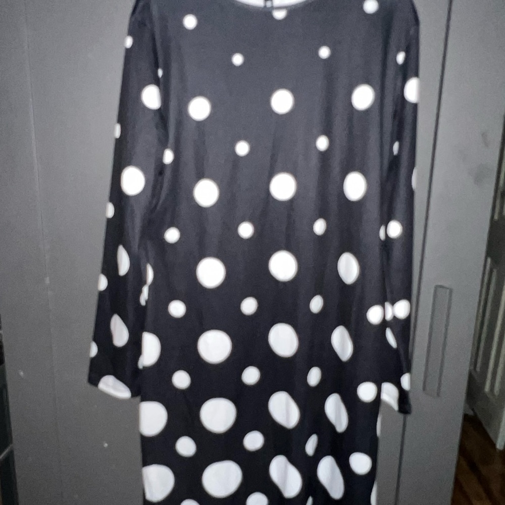 StyleWe Long Polka Dot Dress